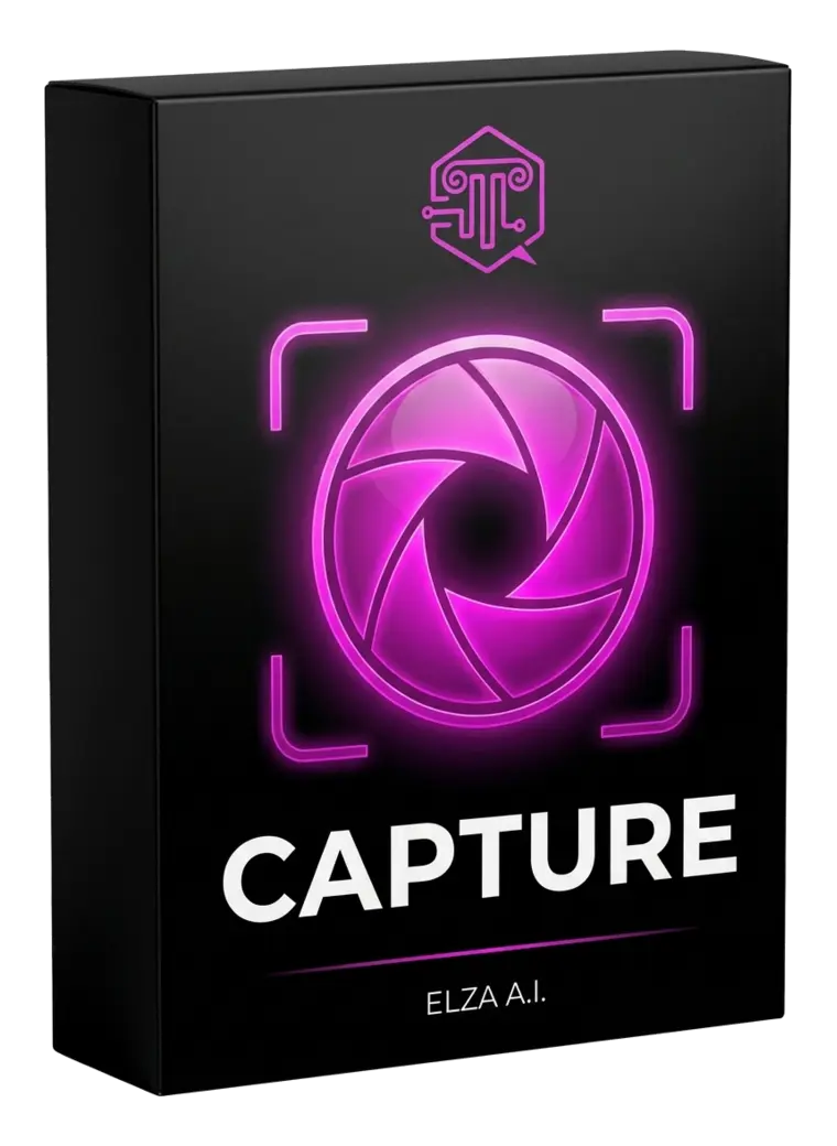 Capture — physical Elza AI software box